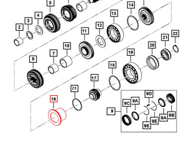 Mahindra Roxor Nut M31 X 1.5 9159508380 Mahindra Direct Parts