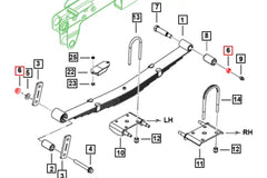 Mahindra Roxor Nyloc Nut M16x1.5 SF0302014