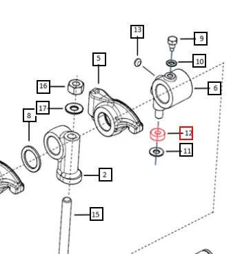 Mahindra Roxor Oiler Gasket 7910016442 Mahindra Direct Parts