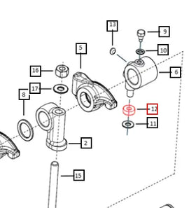 Mahindra Roxor Oiler Gasket 7910016442 Mahindra Direct Parts