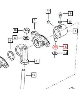 Mahindra Roxor Oiler Gasket 7910016442 Mahindra Direct Parts