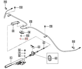 Mahindra Roxor Parking Brake Pulley C Clip 0068362 Mahindra