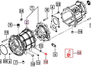 Mahindra Roxor Reverse Lamp Switch 0703CAD04401N Mahindra Direct Parts