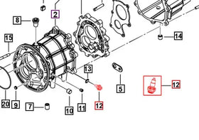Mahindra Roxor Reverse Lamp Switch 0703CD0920N Mahindra
