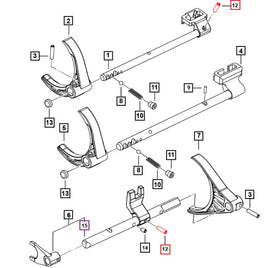 Mahindra Roxor Roll Pin 6-20 0703CD0131N Mahindra Direct Parts