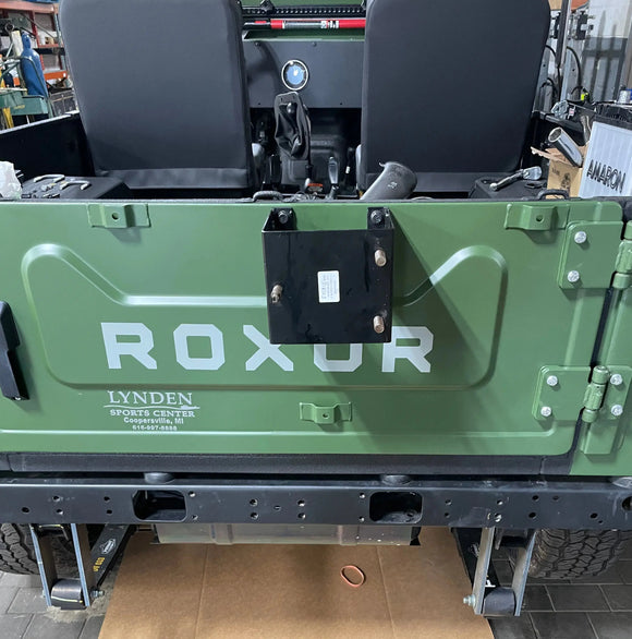 Mahindra Roxor Spare Wheel and Tire Mount With Hardware 0018647 Mahindra Direct Parts