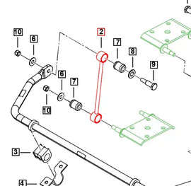 Mahindra Roxor Stabilizer Bar Link 0084842 Mahindra