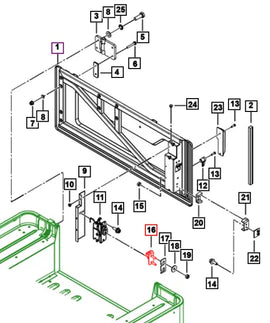 Mahindra Roxor Striker Plate Assembly 0094705 Mahindra Direct Parts