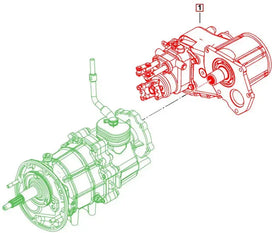 Mahindra Roxor Transfer Case 0703AA0580N Mahindra