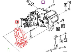 Mahindra Roxor Transfer Case Adapter Plate 0703BD0500N Mahindra