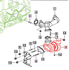 (Sold Out) Mahindra Roxor Turbocharger 0305GB0021N