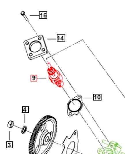 Mahindra Roxor Unit Pump 0305BAB02361N Mahindra