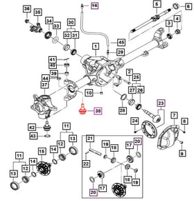 Mahindra Roxor Upper Ball Joint 0401BBG00011N Mahindra