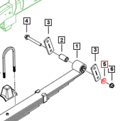 Mahindra Roxor Washer Plain M16 SF0401025 Mahindra