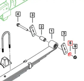 Mahindra Roxor Washer Plain M16 SF0401025 Mahindra