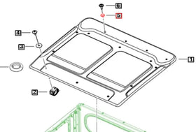 Mahindra Roxor Washer With Sealer 0000AUA01801N Mahindra Direct Parts