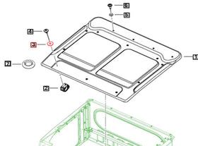 Mahindra Roxor Washer With Sealer 0000AUA02601N Mahindra Direct Parts