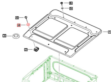 Mahindra Roxor Washer With Sealer 0000AUA02601N Mahindra Direct Parts