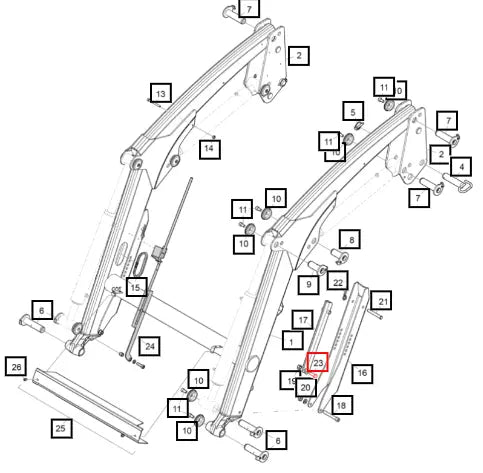 Mahindra Screw M12 X 35 5002103ALO Mahindra Direct Parts