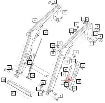 Mahindra Screw M12 X 35 5002103ALO Mahindra Direct Parts