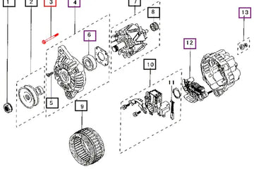 Mahindra Screw Set A414X19271 Mahindra Direct Parts
