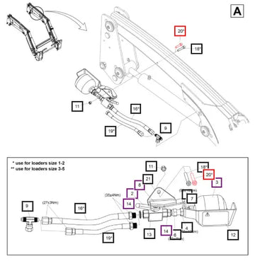 Mahindra Screw, M8x65 5004056ALO Mahindra Direct Parts