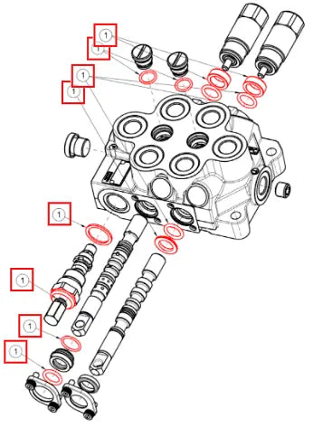 Mahindra Seal Kit 584550 Mahindra Direct Parts