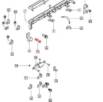 Mahindra Sensor Temp Ambient 007705016U1 Mahindra Direct Parts