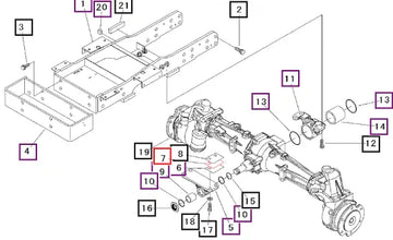 Mahindra Shim 10302142001 Mahindra Direct Parts