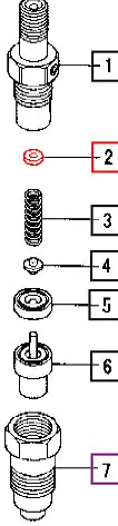 Mahindra Shim T=1.25 MD603490 Mahindra Direct Parts