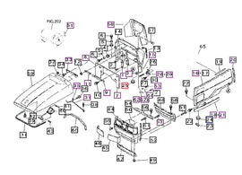 Mahindra Side Grommet Rear 11930439000 Mahindra