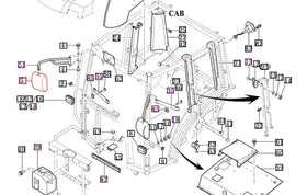 Mahindra Side Mirror Right Hand RH / Left Hand LH Mahindra Direct Parts