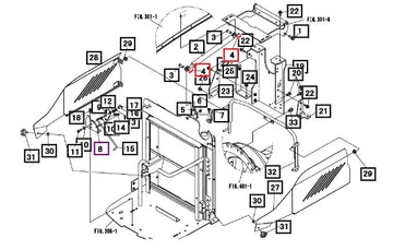 Mahindra Snap Pin 05210110000 Mahindra Direct Parts