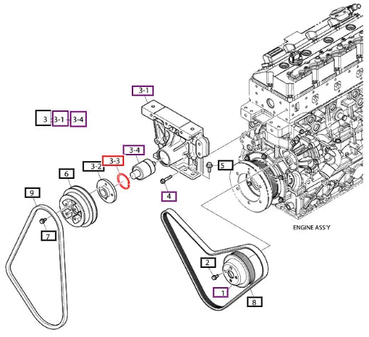 Mahindra Snap Ring 55X2 06.29020-0132 Mahindra Direct Parts