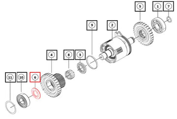 Mahindra Spacer Wet Pto 006525849K01 Mahindra Direct Parts