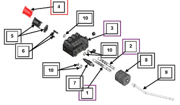 Mahindra Spool End Float Kit KMW05806419 Mahindra Direct Parts