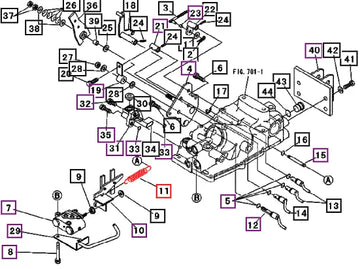 Mahindra Spring 35011105000 Mahindra Direct Parts