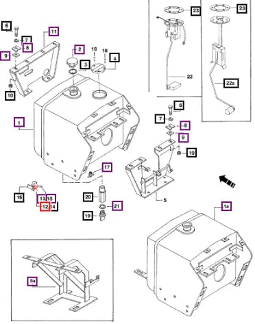Mahindra Spring Hood Latch R.h. 001127217R1 Mahindra Direct Parts
