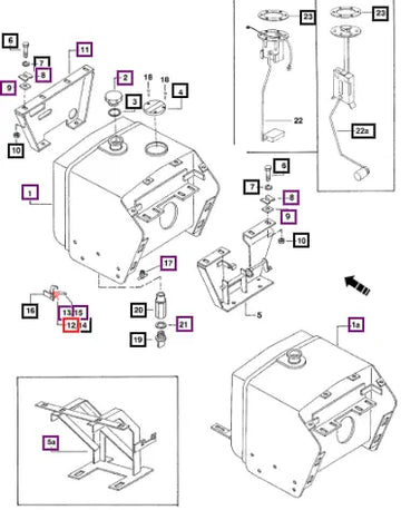 Mahindra Spring Hood Latch R.h. 001127217R1 Mahindra Direct Parts