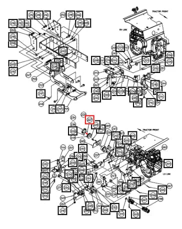 Mahindra Spring - Lift Collar AME008649 Mahindra Direct Parts