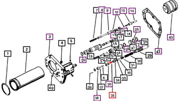 Mahindra Spring Non Return Valve 003074227R1 Mahindra Direct Parts