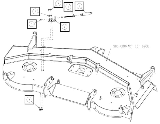 Mahindra Spring Tensioner Kit Sub Compact 60 CNSB01A03520N Mahindra Direct Parts