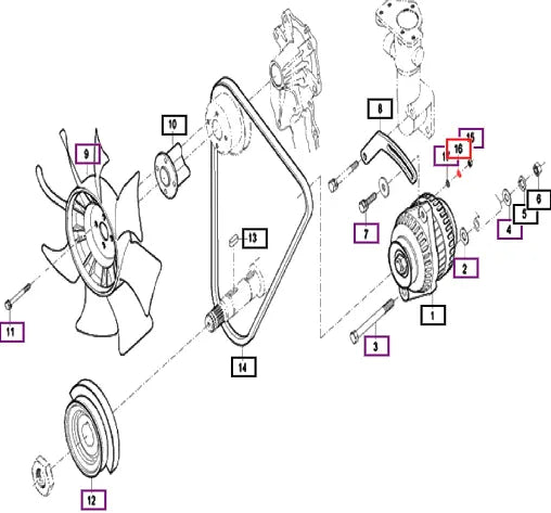 Mahindra Spring Washer 0451250050 Mahindra Direct Parts