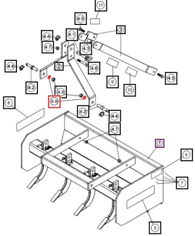Mahindra Spring Washer M22 CKSB01B00400N Mahindra Direct Parts