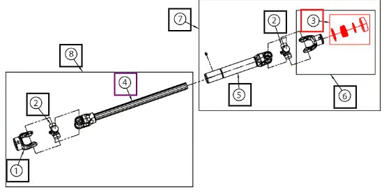 Mahindra Spring-lok Repair Kit AME015112 Mahindra Direct Parts