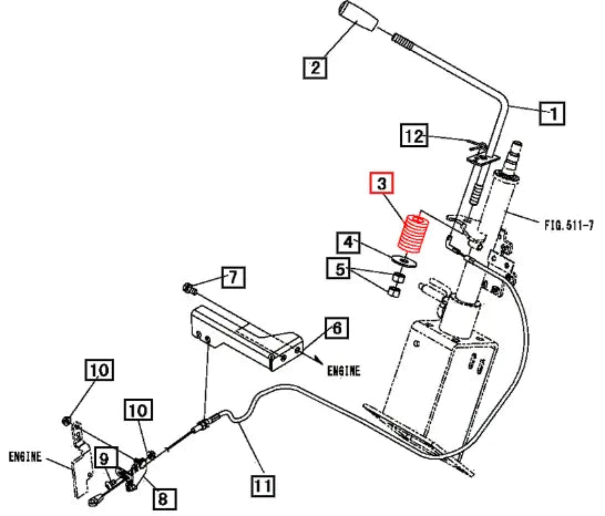 Mahindra Spring, B 27162202000 Mahindra Direct Parts