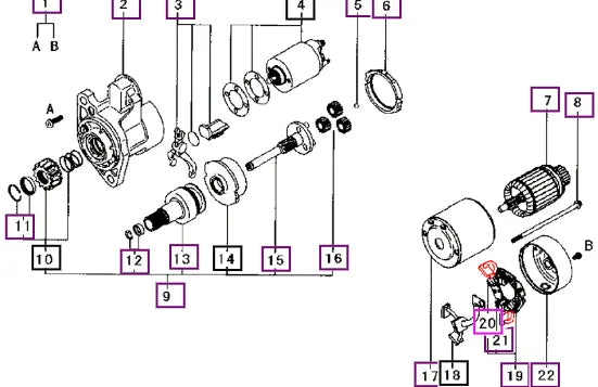Mahindra Spring, Brush M391X03271 Mahindra Direct Parts