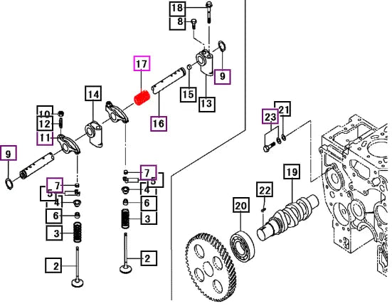 Mahindra Spring, Rocker 32C0404501 Mahindra Direct Parts