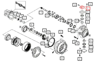 Mahindra Steering Case Top Cover 006506161C1 Mahindra Direct Parts