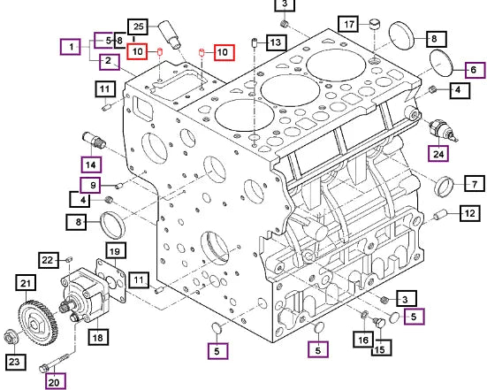 Mahindra Straight Pin 0501200609 Mahindra Direct Parts